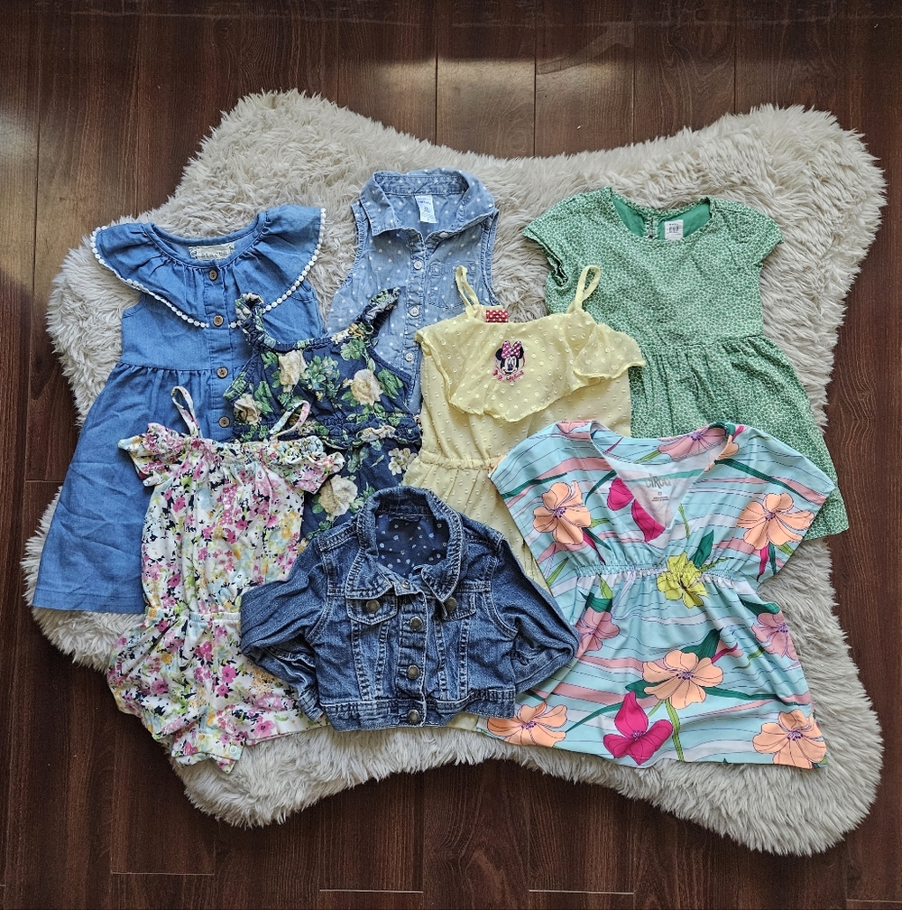Lot Of Spring/Summer Dresses For Toddler Girls 2T